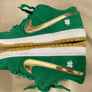 Nike SB Dunk Low Pro St.Patrick’s Day Shoes BQ6817-303 SZ 6.5 ‘Special Edition’